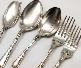 We accept a wide range of silver articles