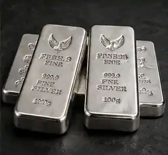 Refined silver is returned to you or purchased.